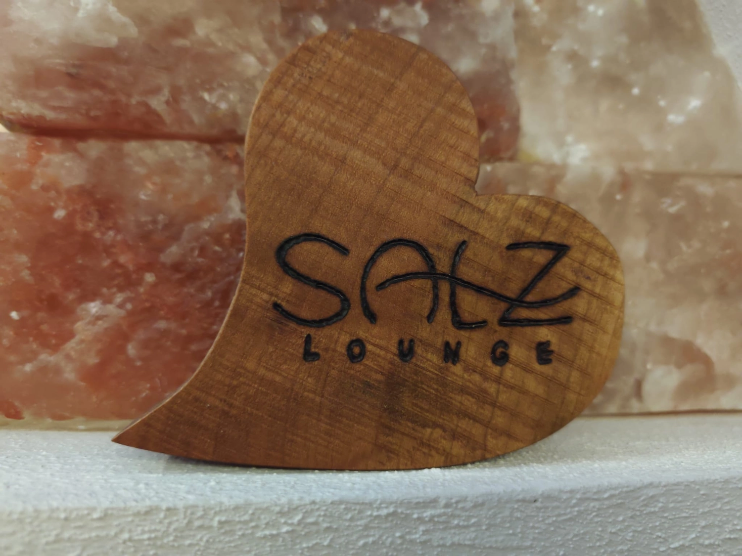 Salzlounge Zaisenhausen - Herzdekorationsstück