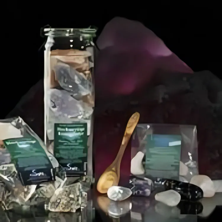 Salzlounge Zaisenhausen - Salzkristalle